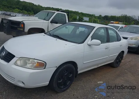 2004 Nissan Sentra 1.8S from USA, damaged, VIN 3N1CB51D34L488894